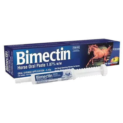 Bimectin Horse Wormer Apple Flavour Oral Paste