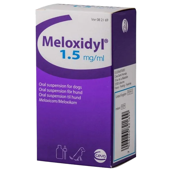 Meloxidyl Oral Suspension for Dogs 1.5mg/ml 100ml