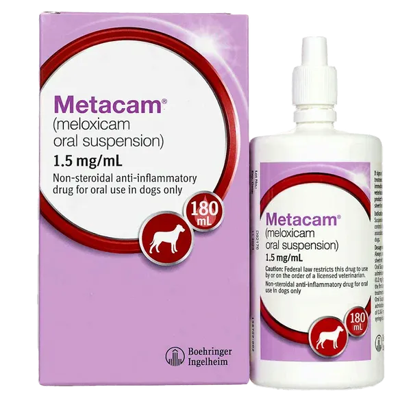Metacam Oral Suspension for Dogs 1.5mg/ml 180ml