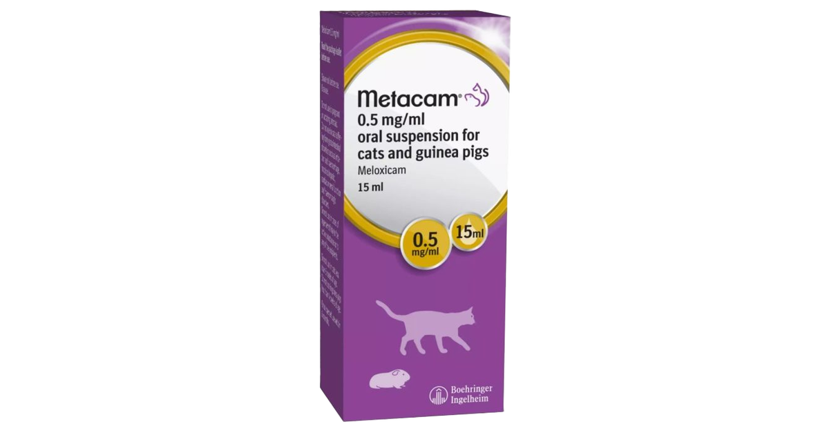 Metacam Oral Suspension for Cats 0.5mg/ml 15ml