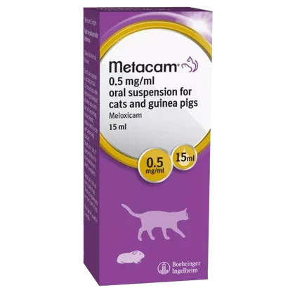 Metacam Oral Suspension for Cats 0.5mg/ml 15ml