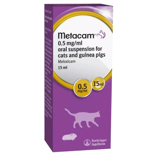 Metacam Oral Suspension for Cats 0.5mg/ml 15ml