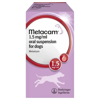 Metacam Oral Suspension for Dogs 1.5mg/ml 100ml