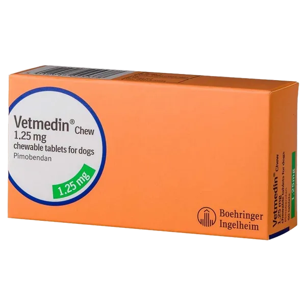 Vetmedin Chewable 1.25mg 1 tab (Pimobendan)