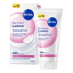 Nivea Caring Day Cream SPF 15 50ml