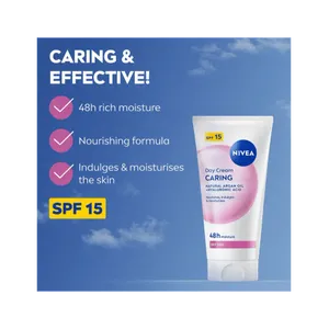 Nivea Caring Day Cream SPF 15 50ml
