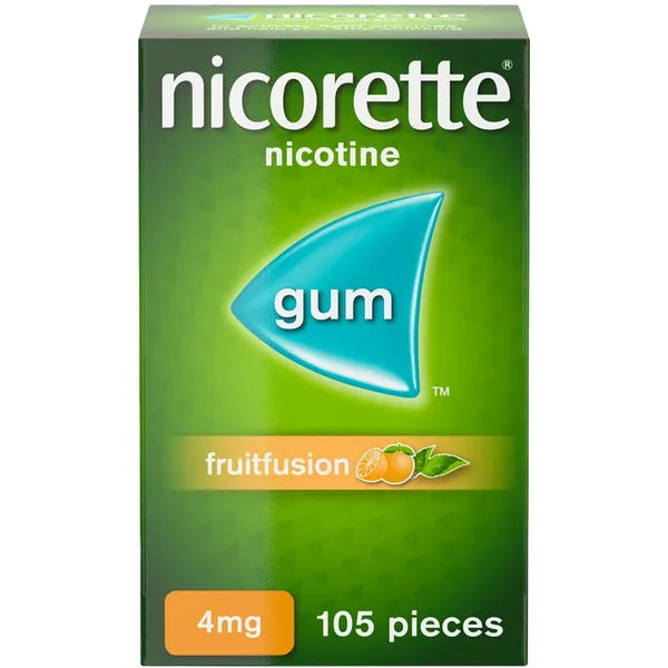 Nicorette® Gum Fruitfusion 4mg