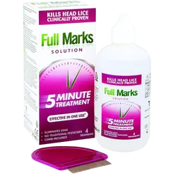Full Marks Solution Spray with Comb 150ml