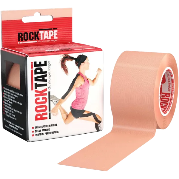 RockTape Beige 5cm x 5m Kinesiology Tape