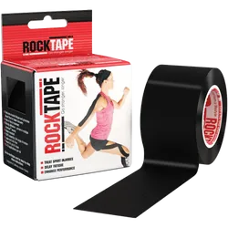 RockTape Black 5cm x 5m Kinesiology Tape