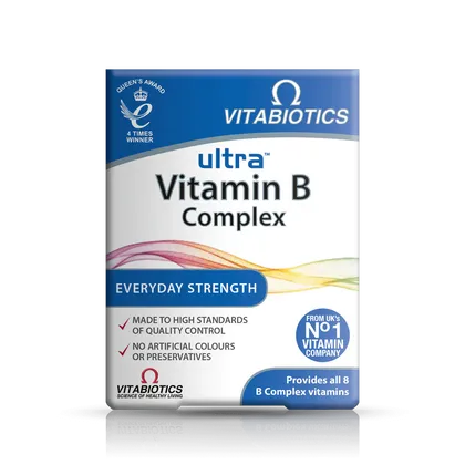 Vitabiotics Ultra Vitamin B Complex Tablets Pack of 60