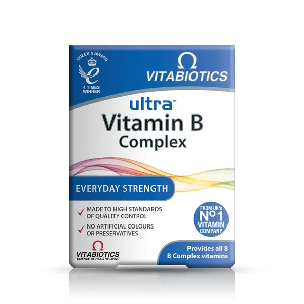 Vitabiotics Ultra Vitamin B Complex Tablets Pack of 60