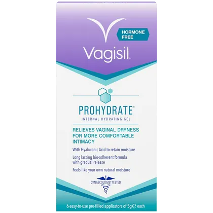 Vagisil ProHydrate Internal Gel 5g Pack of 6