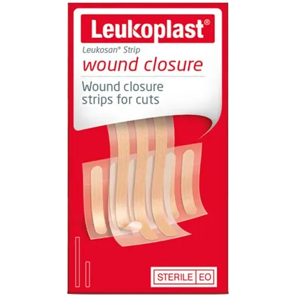 Leukoplast Leukosan Wound Strips Pack of 9