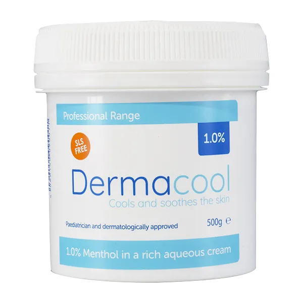 Dermacool Aqueous Cream 1% 500g Tub