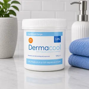 Dermacool Aqueous Cream 1% 500g Tub