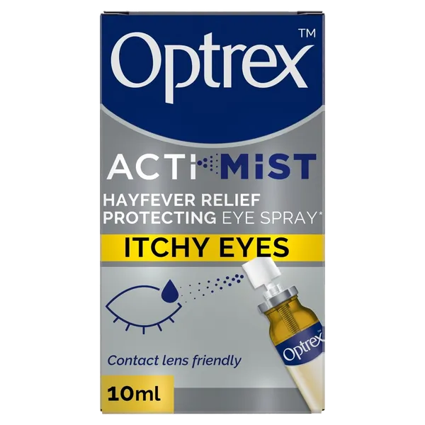Optrex Actimist Hayfever Relief Protecting Eye Spray 10ml