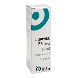 Liquivisc Gel For Dry Eyes 10g