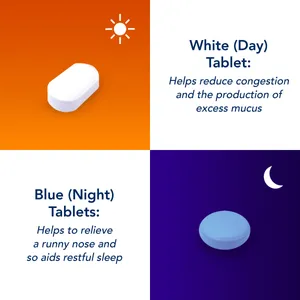 Benylin 24 Hour Cold & Flu Day & Night Tablets Pack of 16