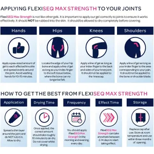 Flexiseq Max Strength for Osteoarthritis Gel 50g