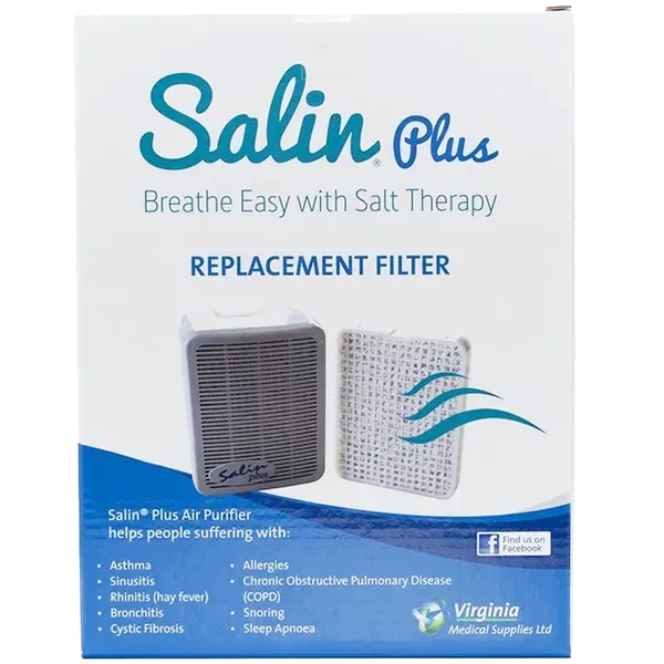 Salin Plus Air Purifier Device Replacement Filter Pack of 1