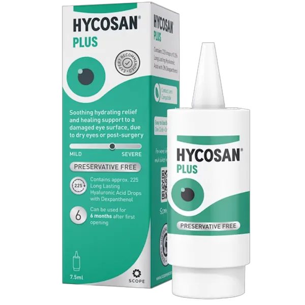 Hycosan Plus Eye Drops 7.5ml