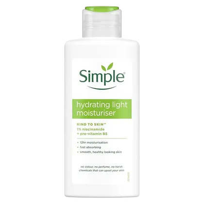 Simple Kind to Skin Hydrating Light Moisturiser 125ml