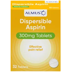 Aspirin Dispersible 300mg Tablets Pack of 32