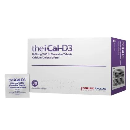 TheiCal-D3 Chewable Tablets Pack of 30