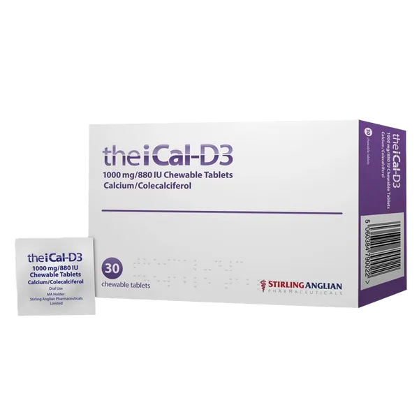 TheiCal-D3 Chewable Tablets Pack of 30