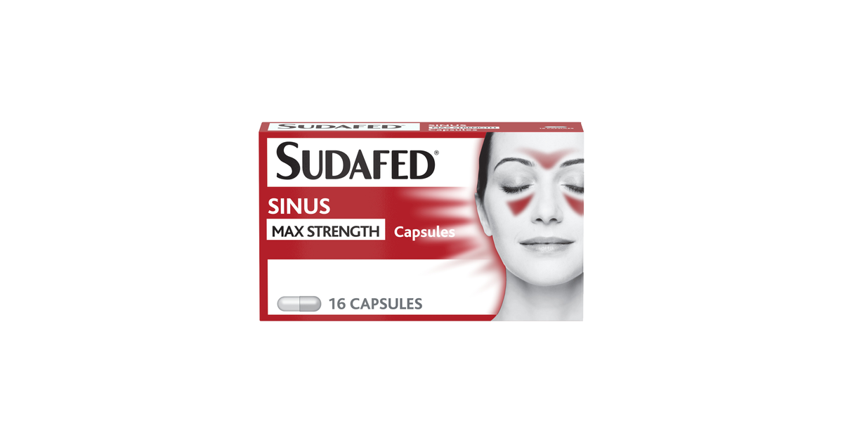 Sudafed sinus outlet