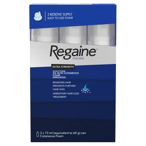 Regaine Foam for Men - 3 Month Supply