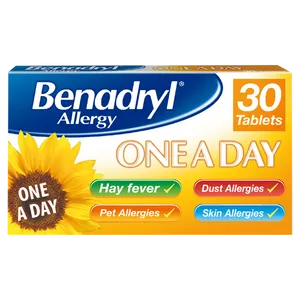 Benadryl One a Day Tablets - 30 Pack
