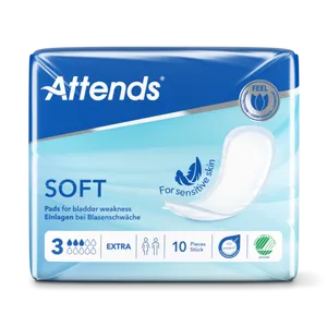 Attends Soft 3 Extra Pack of 10