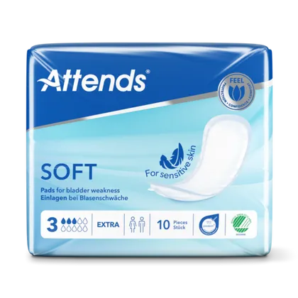 Attends Soft 3 Extra Pack of 10