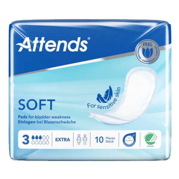 Attends Soft 3 Extra Pack of 10