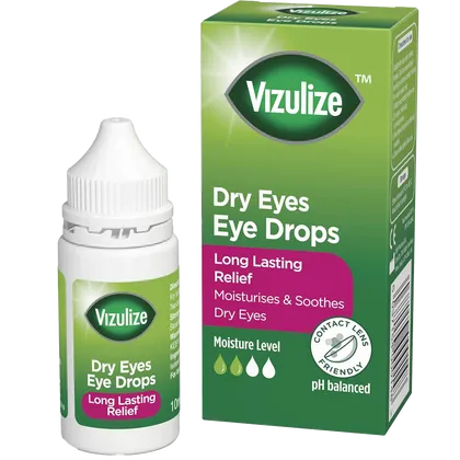 Vizulize Dry Eyes Eye Drops 10ml