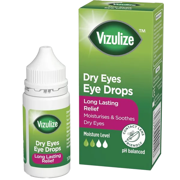 Vizulize Dry Eyes Eye Drops 10ml