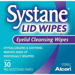 Systane Eyelid Cleansing Wipes Pack of 30