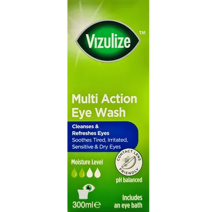 Vizulize Multi Action Eye Wash 300ml