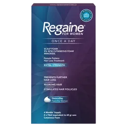 Regaine For Women Once-a-Day Scalp Foam 4 Month Supply