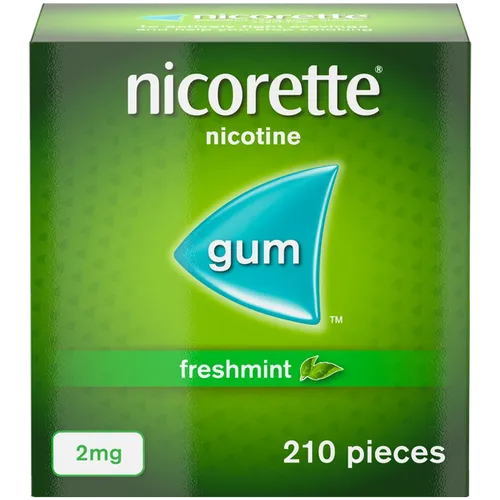 Nicorette® Freshmint 2mg Gum Nicotine 210 Pieces (Stop Smoking Aid)