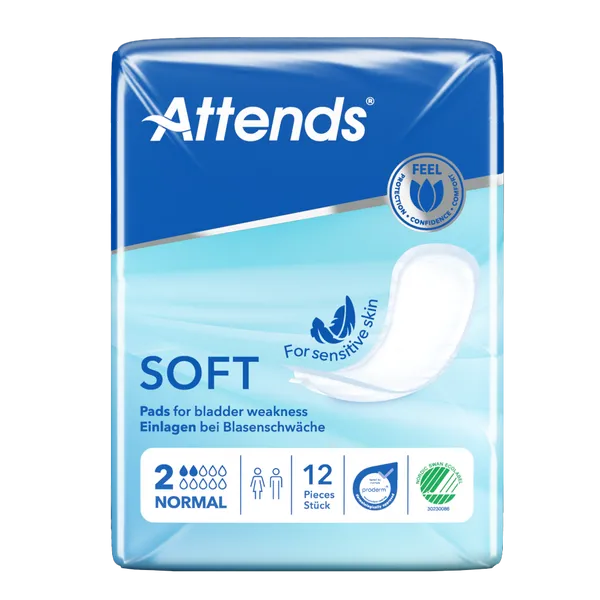 Attends Soft 2 Normal Pack of 12