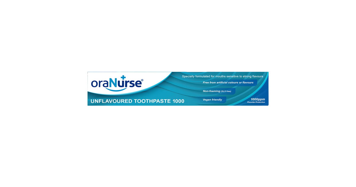 OraNurse Unflavoured Toothpaste 0 - 3 Years 50ml