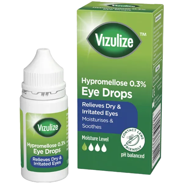 Vizulize Hypromellose 0.3% Eye Drops 10ml