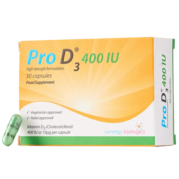 Pro D3 400iu Capsules Pack of 30