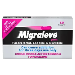 Migraleve Tablets Pink Pack of 12