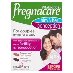 Pregnacare Conception Him & Her Tablets Pack of 60