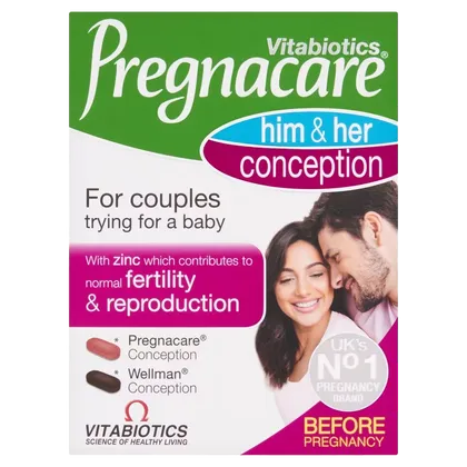 Pregnacare Conception Him & Her Tablets Pack of 60