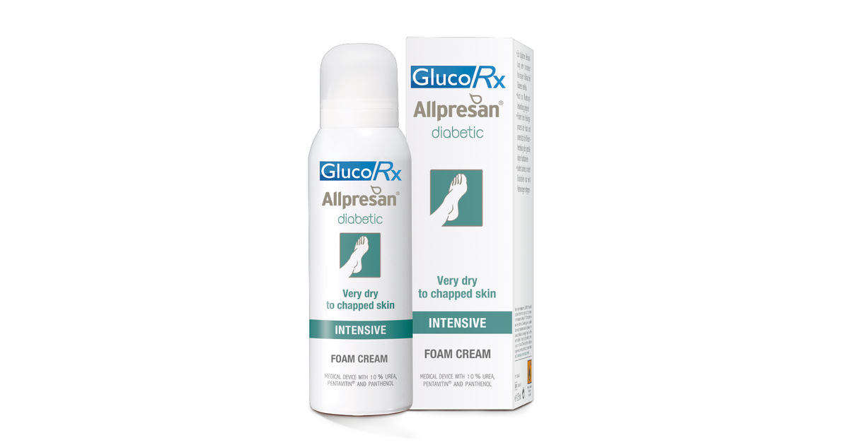 GlucoRx Allpresan Diabetic Foam Cream Intensive 300ml